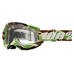 100% STRATA 2 PROZORNA MOTOKROS OČALA WAR CAMO